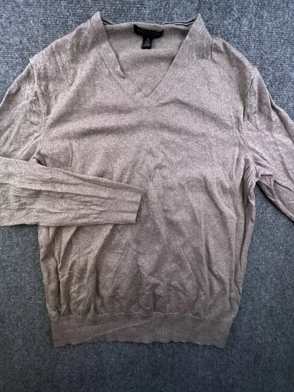 Banana Republic Sweater XL Luxury Blend Pullover Silk Cashmere Cotton Adult Soft